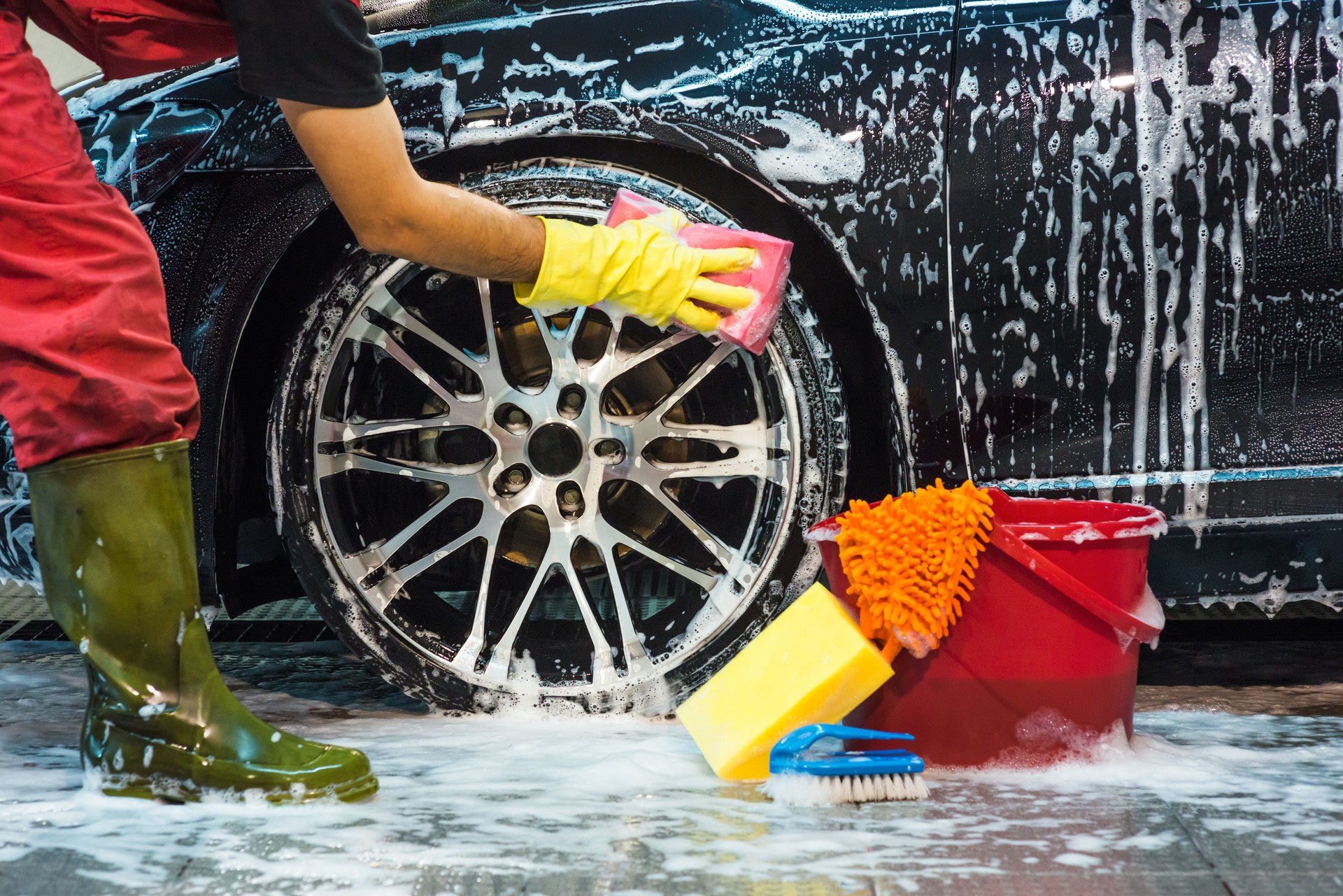 Tire wash
